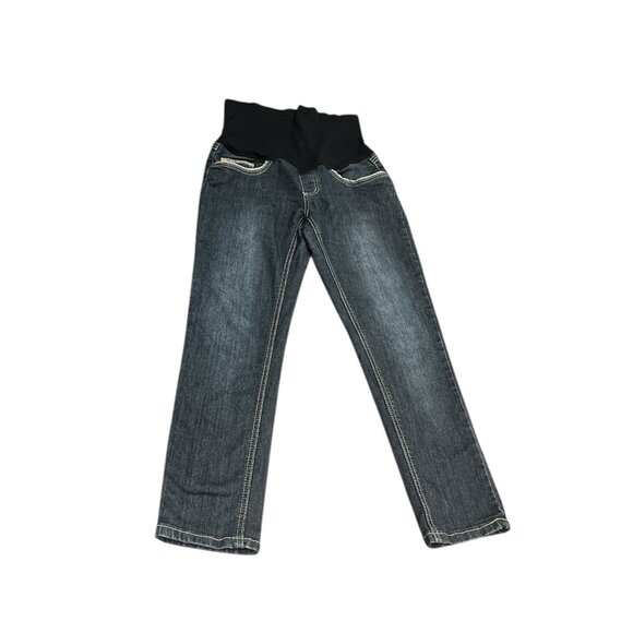 BELLA VIDA MATERNITY Skinny Jeans Size Small Like New Stretchy Nice Detail - Picture 2 of 8